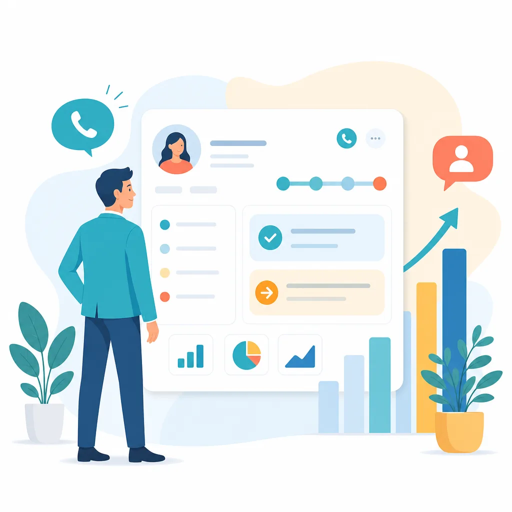 ИИ CRM автоматически формирует примечание к сделке после звонка