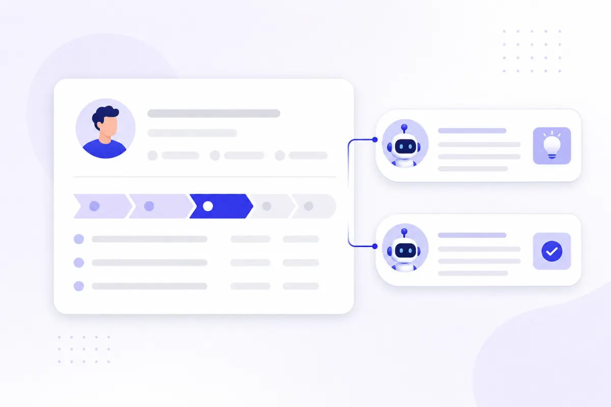 Оценка и рекомендации ИИ-РОПа внутри карточки сделки в CRM