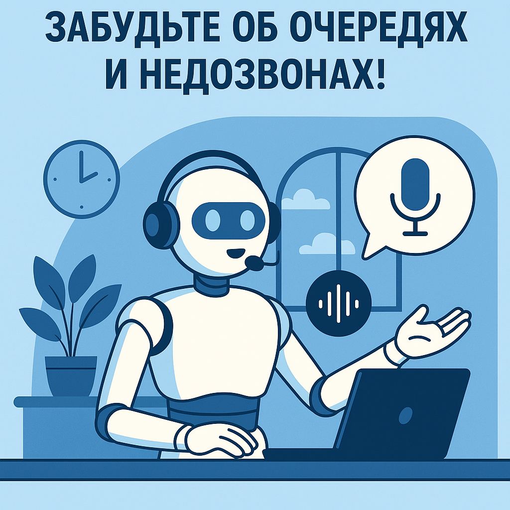 Голосовой робот в колл-центре: Забудьте об очередях и недозвонах! Голосовой робот в колл-центре: Забудьте об очередях и недозвонах!