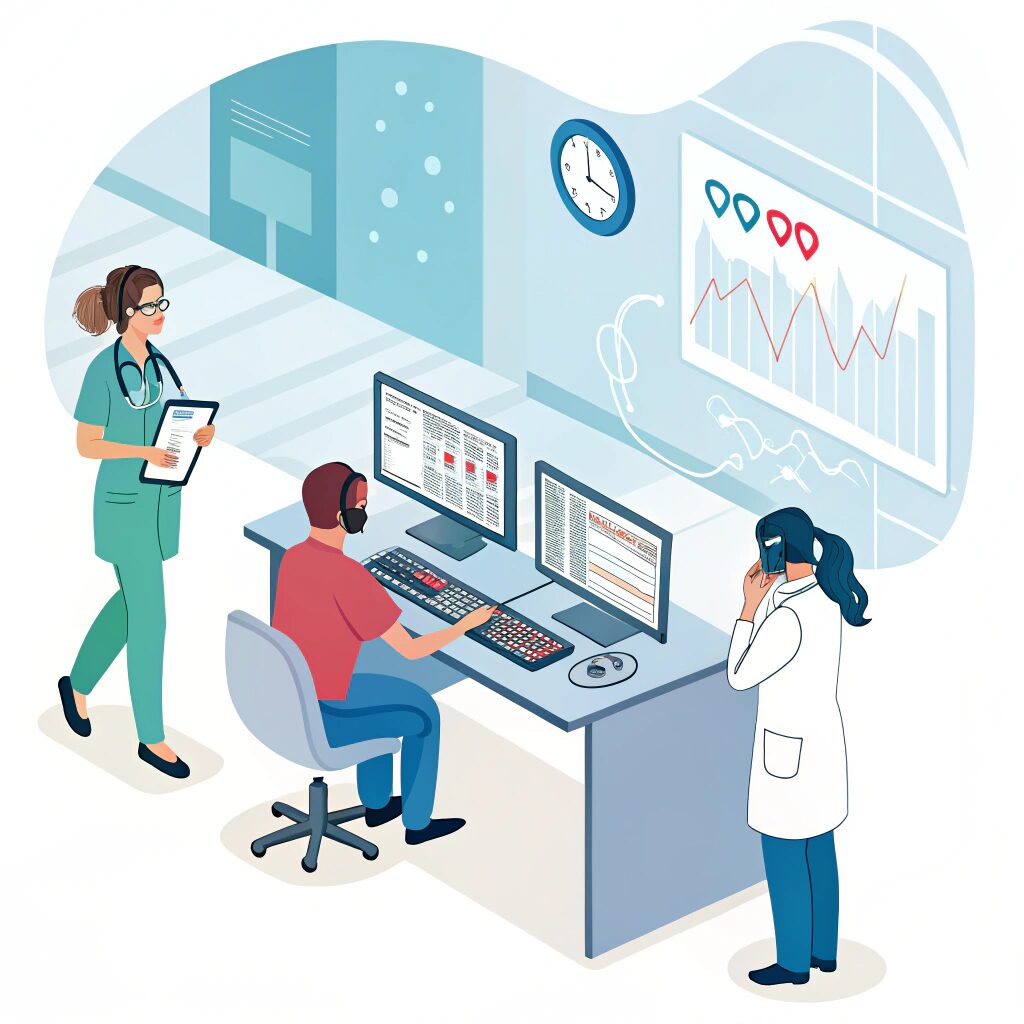 Оптимизация работы колл-центра медицинского учреждения Оптимизация работы колл-центра медицинского учреждения с помощью речевой аналитики: сокращение времени ожидания, повышение эффективности обработки вызовов, снижение нагрузки на операторов