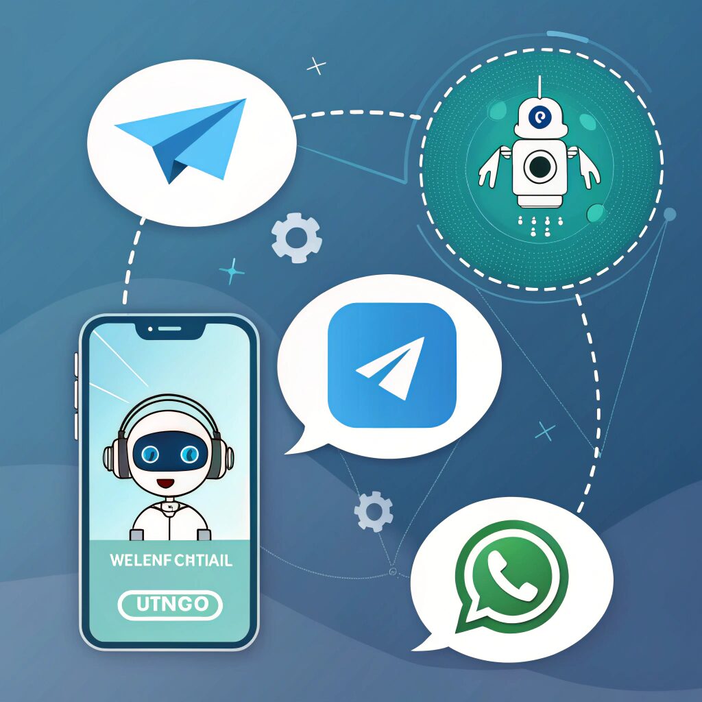 Как внедрить AI в WhatsApp и Telegram Как внедрить AI в WhatsApp и Telegram