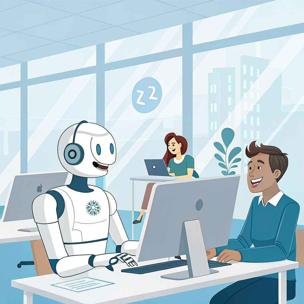 AI-чат и сокращение нагрузки на сотрудников AI-чат и сокращение нагрузки на сотрудников